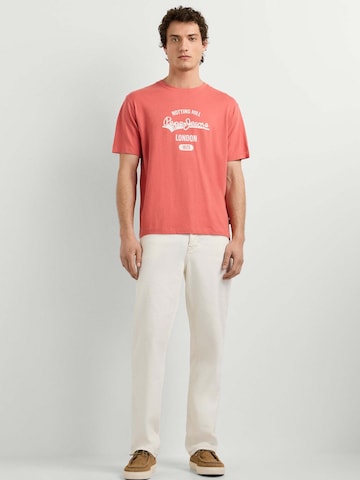 Maglietta di Pepe Jeans in rosso