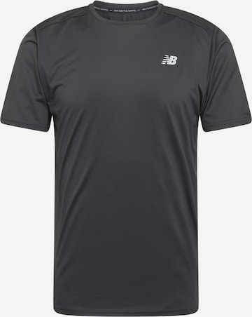 T-Shirt fonctionnel 'ACCELERATE' new balance en noir : devant