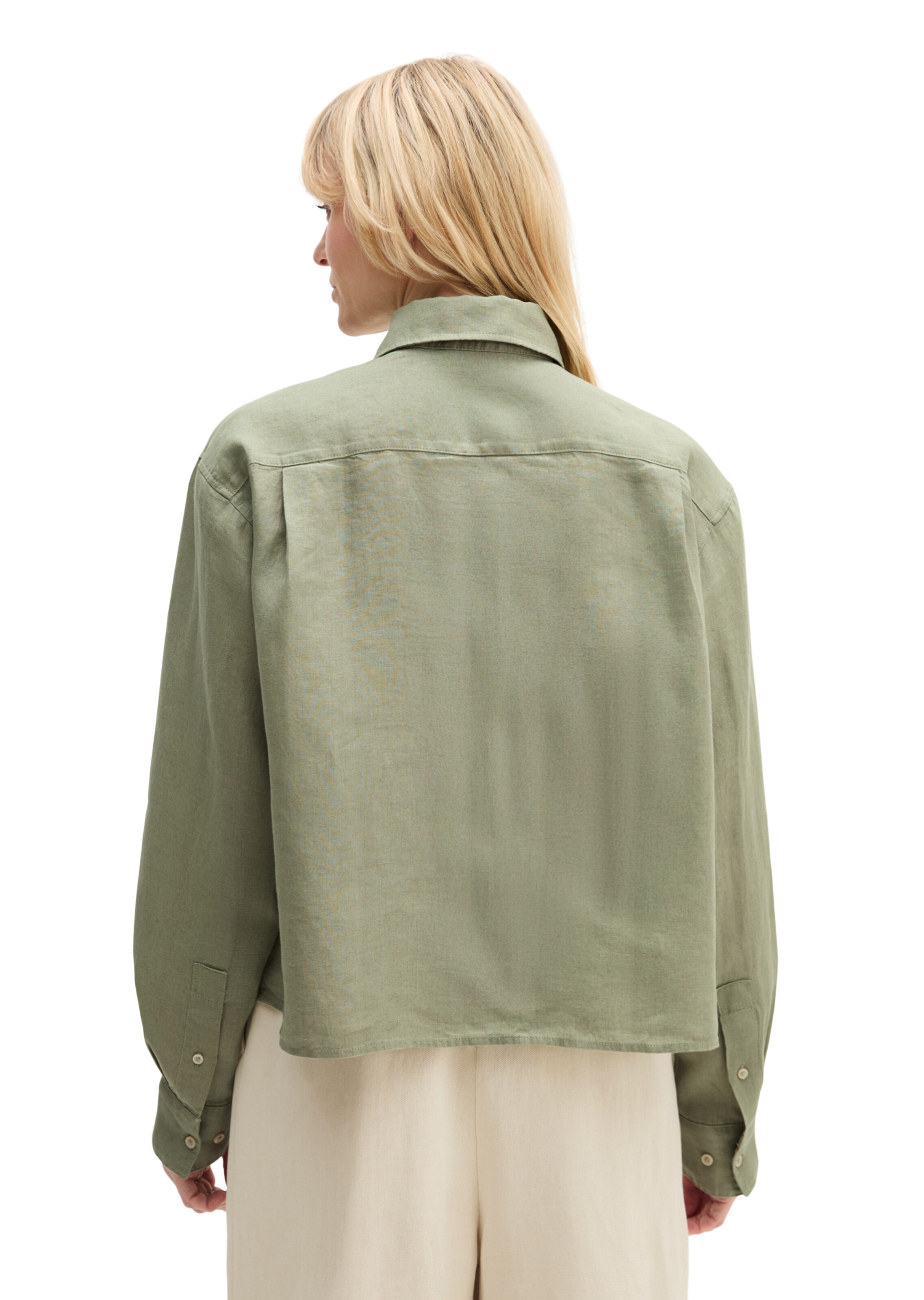 Marc O'Polo Bluse in Grün