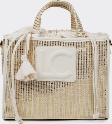 Lola CasademuntRučna torbica - bijela boja: prednji dio