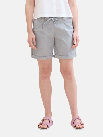 TOM TAILOR Regular Shorts in Blau: predná strana