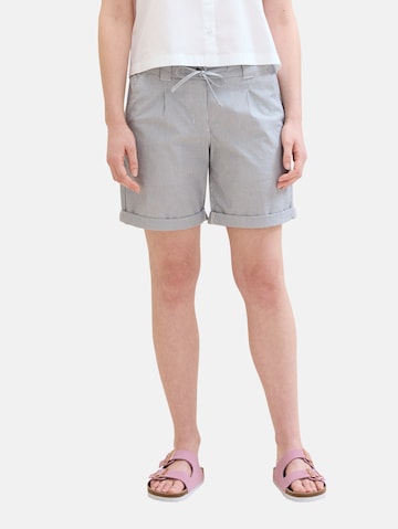 TOM TAILOR Regular Shorts in Blau: predná strana