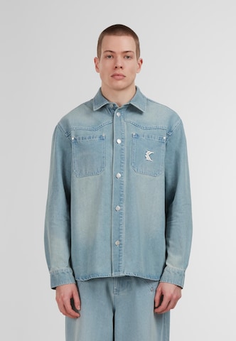 Karl Kani Comfort Fit Skjorte i blå