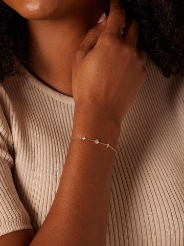 Lucardi Armband 'Essentials' in Gold: Vorderseite