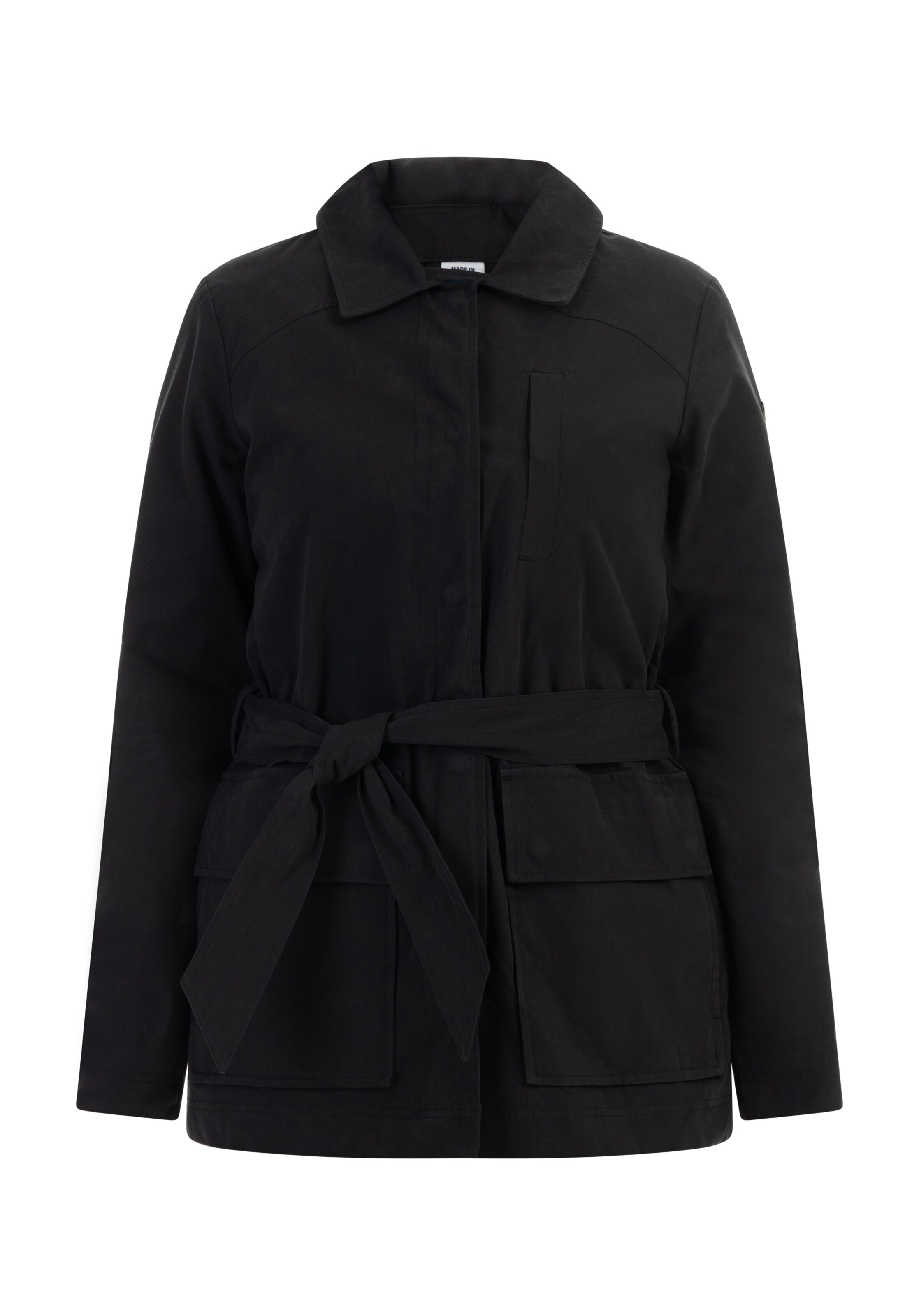 DreiMaster Vintage Between-season jacket in Black: front