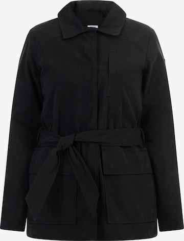 DreiMaster VintagePrijelazna jakna - crna boja: prednji dio