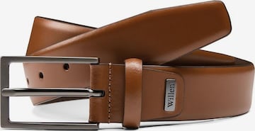 WILLEN Gürtel 'Glattledergürtel' in Beige: Vorderseite
