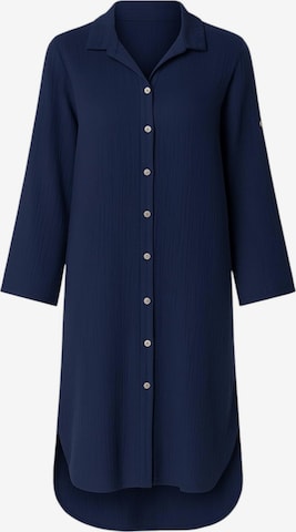 WENOR Blousejurk 'NURYA' in Blauw: voorkant