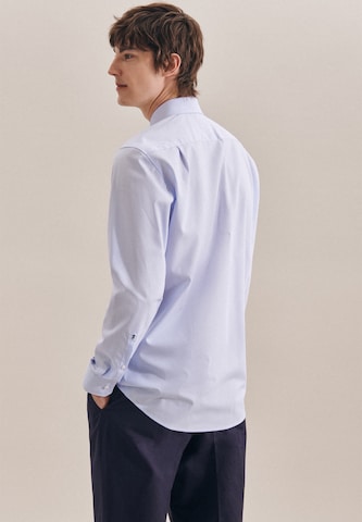 SEIDENSTICKER Regular fit Business Shirt in Blue