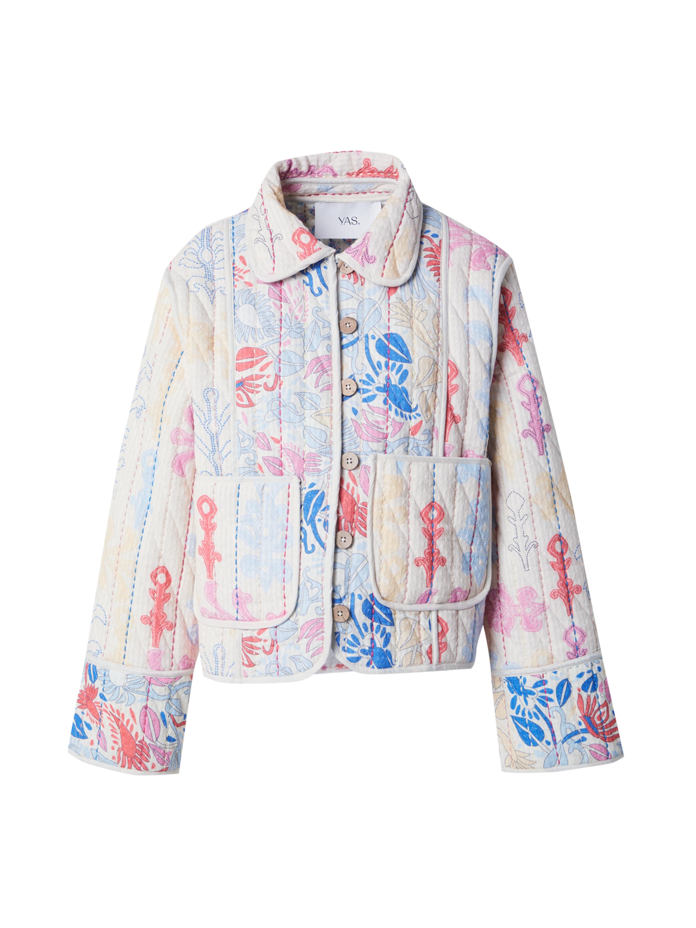 YAS Overgangsjakke 'YASKANTHA' i beige: forside