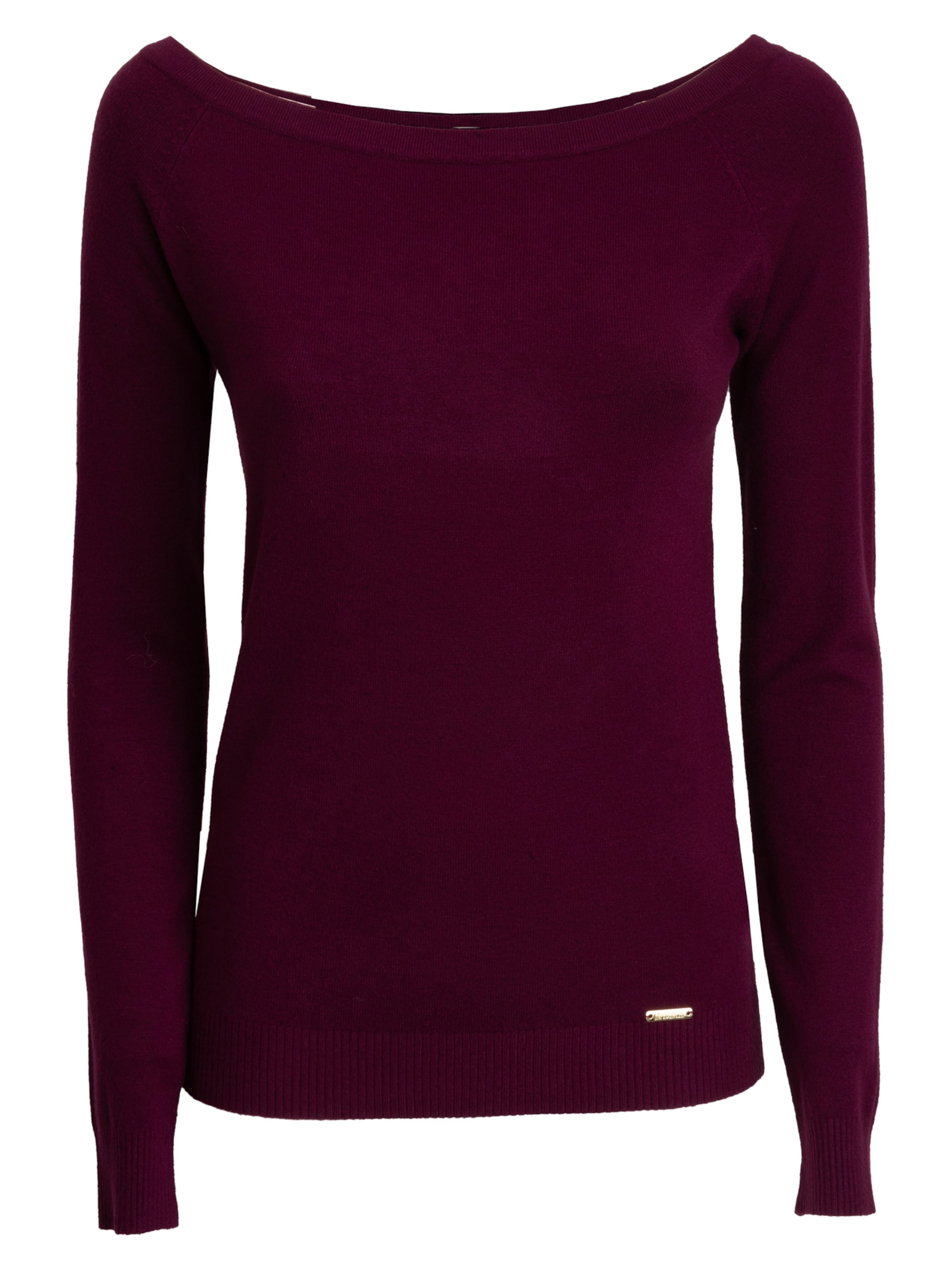 Influencer Pullover in Lila: Vorderseite