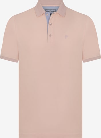 DENIM CULTURE Poloshirt 'Justin' in Pink: predná strana