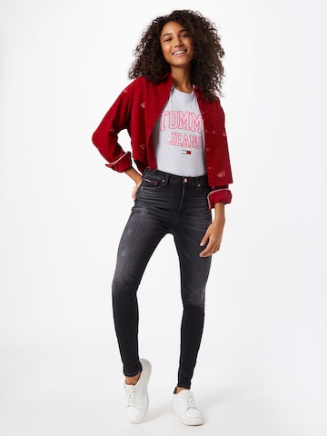 Tommy Jeans Skinny Jeans 'Sylvia' in Zwart