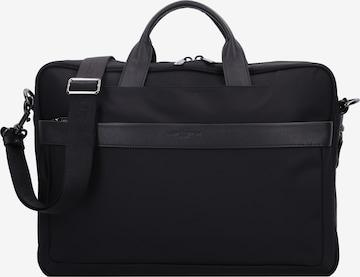 LANCASTER Laptop Bag 'Basic Sport' in Black: front