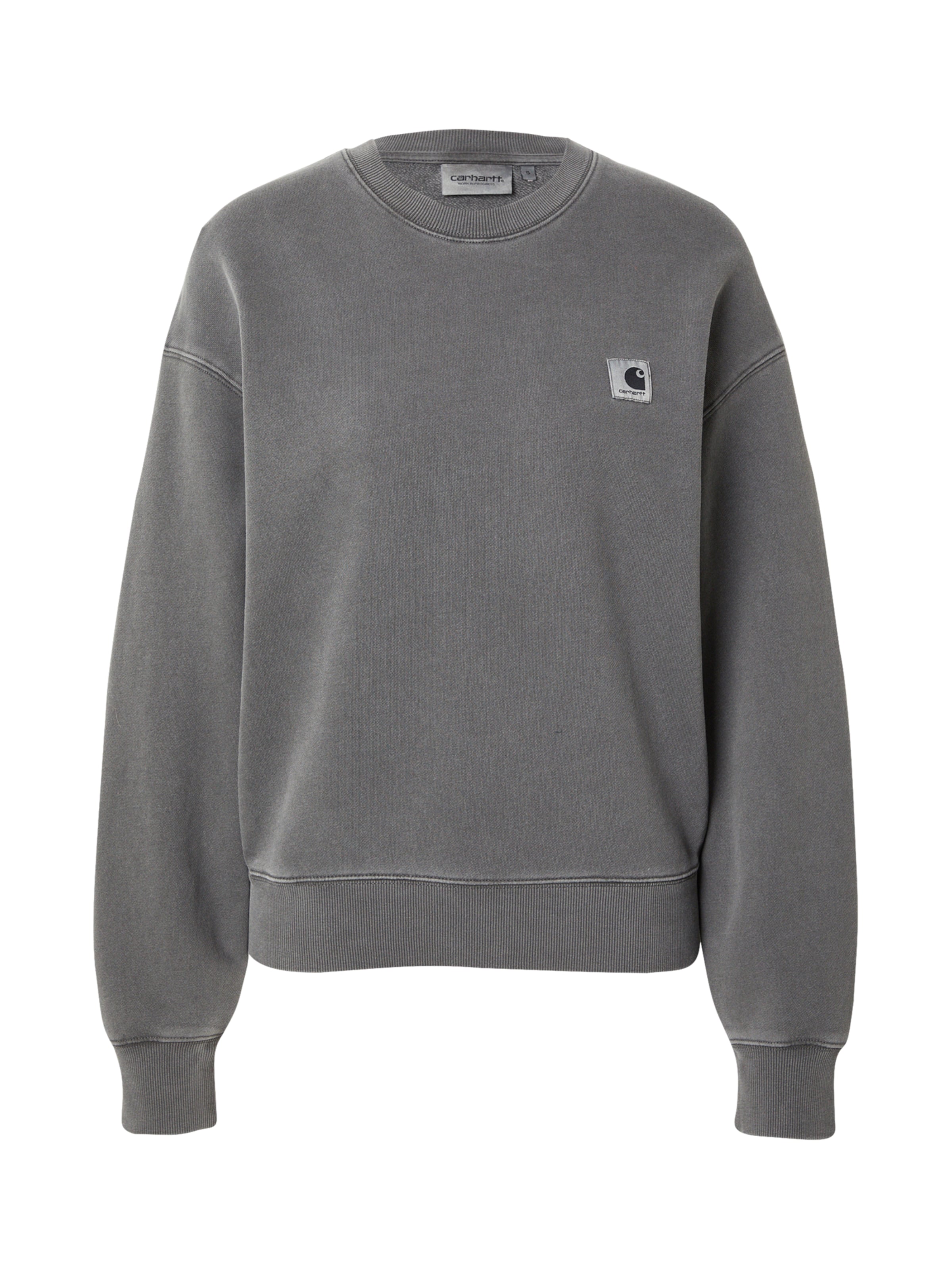Carhartt WIP - Sweatshirt 'Nelson' em preto: frente
