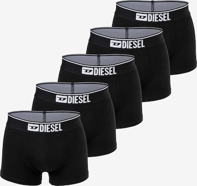 DIESEL Boxers em preto / branco, Vista do produto
