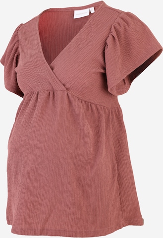 MAMALICIOUS Bluse 'MLCAILEEN TESS' in Pink: Vorderseite