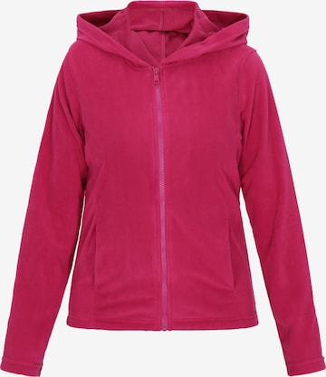 faina Athlsr Fleecejacke in Pink: Vorderseite