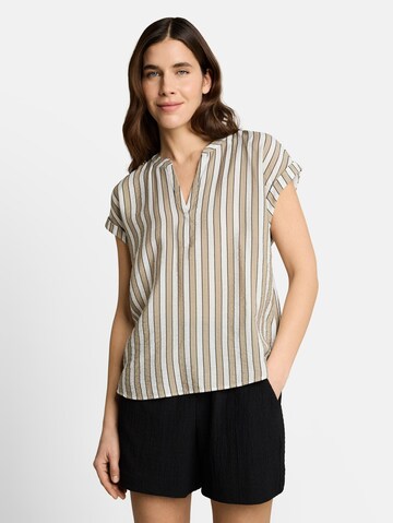 TOM TAILOR Blouse in Green: front