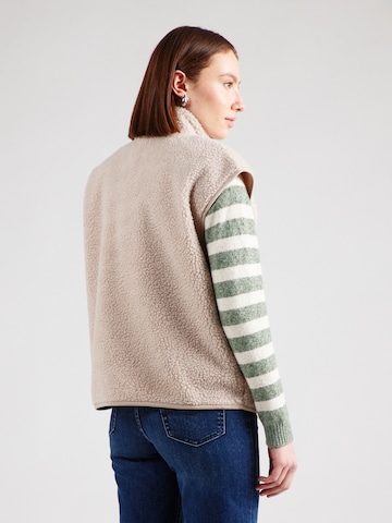 Gilet 'PCSADIA' PIECES en beige
