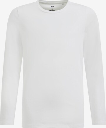 T-Shirt WE Fashion en blanc : devant