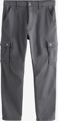 NextSlimfit Cargo hlače 'Motionflex' - siva boja: prednji dio