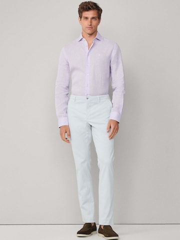 Coupe regular Chemise 'Yarn' Hackett London en violet