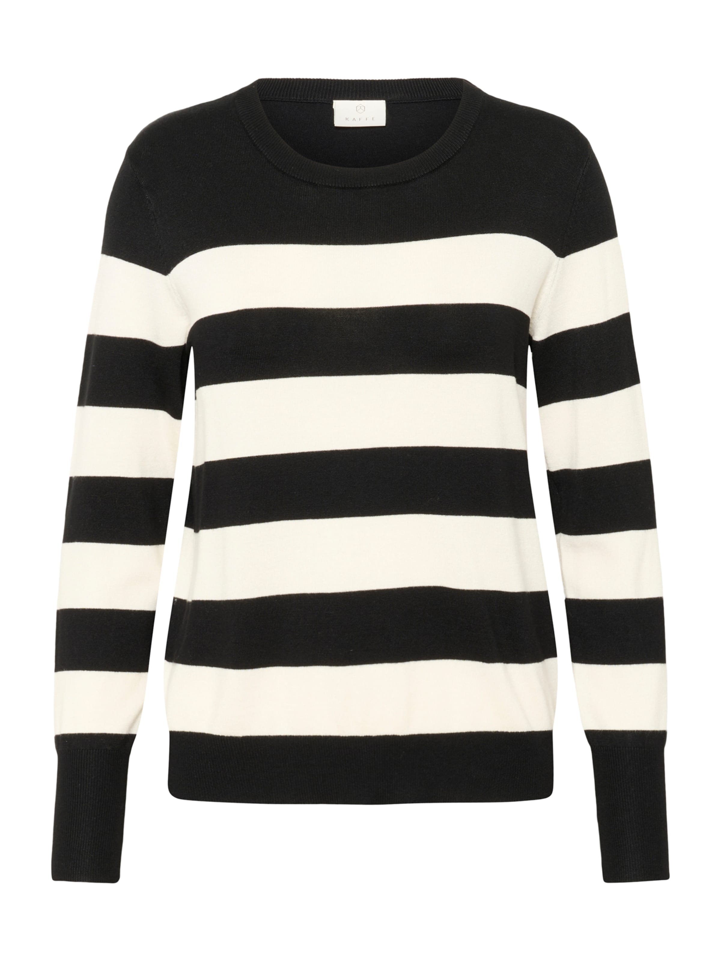 Kaffe - Pullover 'KALizza' em preto: frente