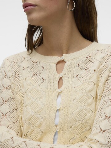 Cardigan 'VMPaola' VERO MODA en blanc