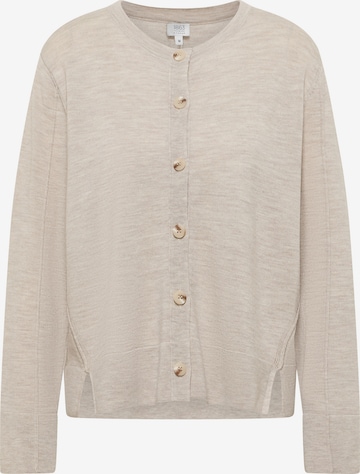 ETERNA Strickjacke in Beige: Vorderseite