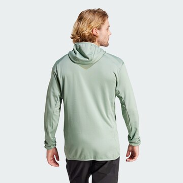 ADIDAS TERREX Funktionele fleece-jas 'Xperior' in Groen