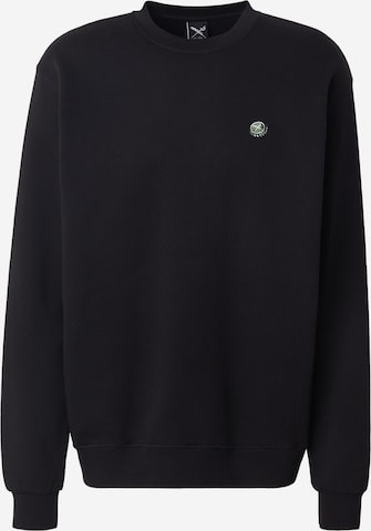 juoda Iriedaily Megztinis be užsegimo 'Kronkorken': priekis