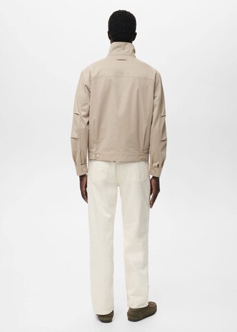 MANGO MAN Between-Season Jacket 'Murano' in Beige