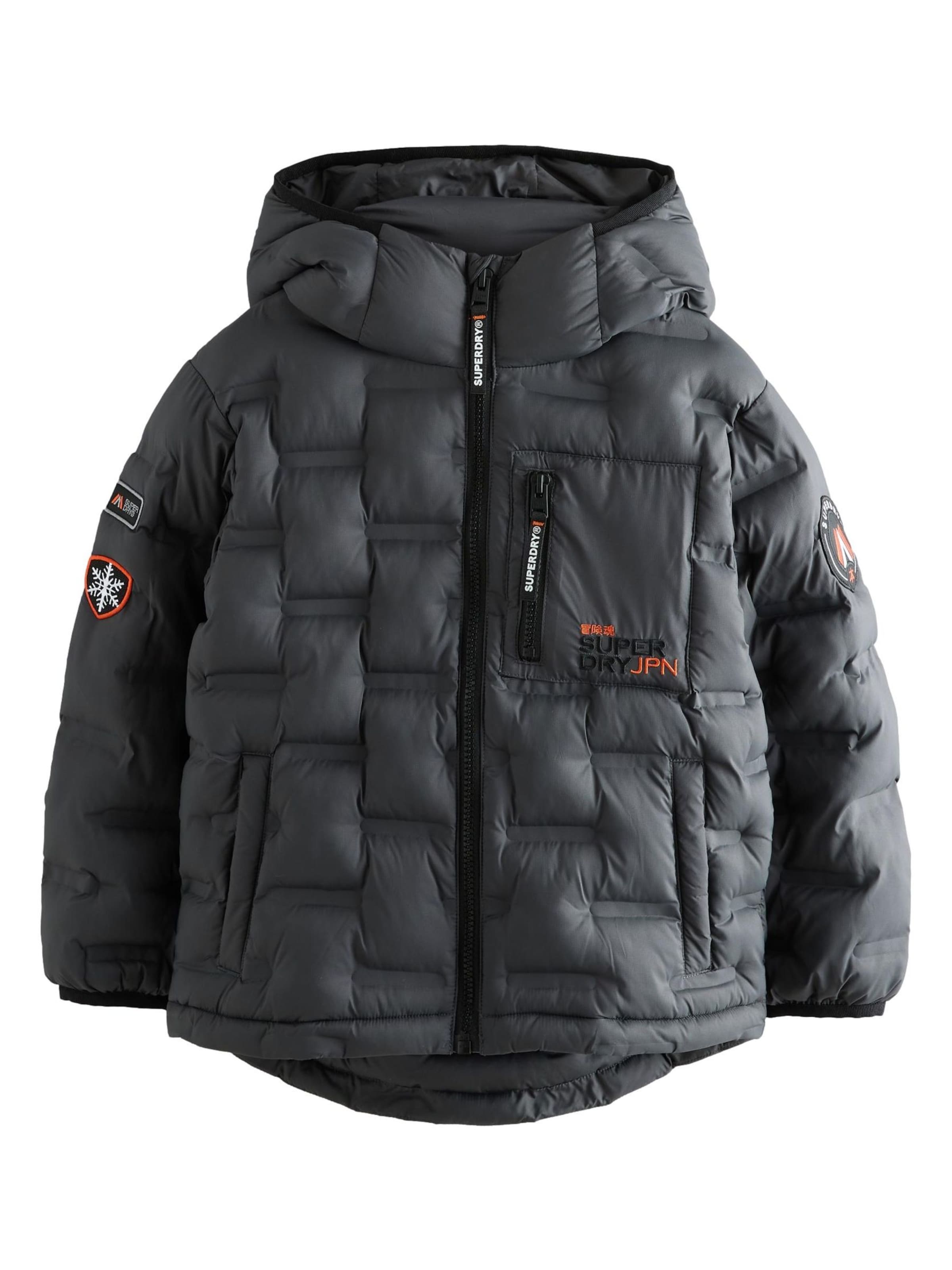 Superdry Mantel, värv hall: eest vaates