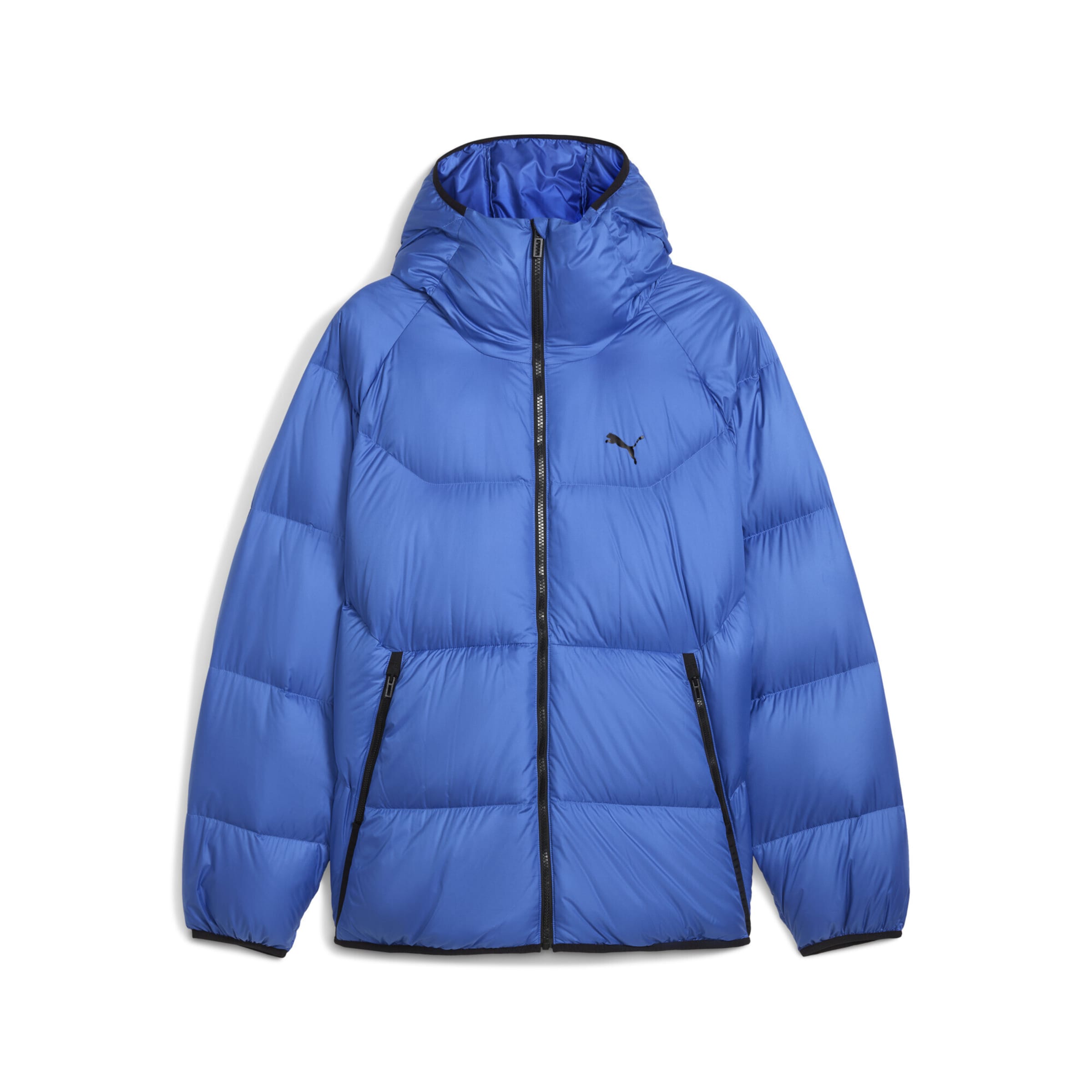 PUMA Winterjacke in royalblau / schwarz, Produktansicht