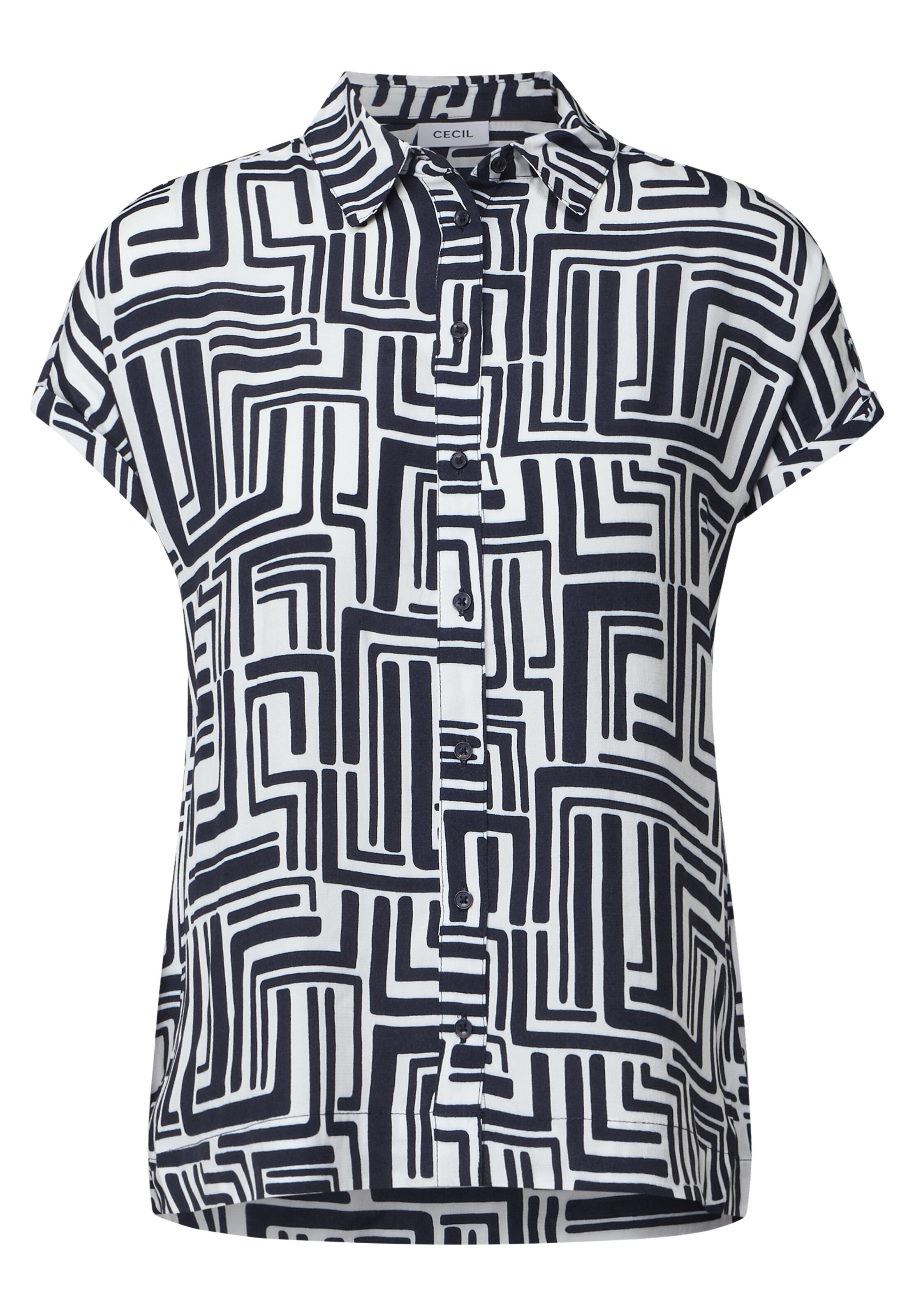 CECIL Bluse in Blau: Vorderseite