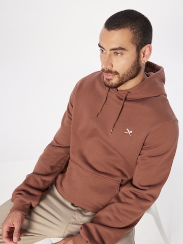 Iriedaily Regular fit Sweatshirt 'Mini Flag 2' in Brown