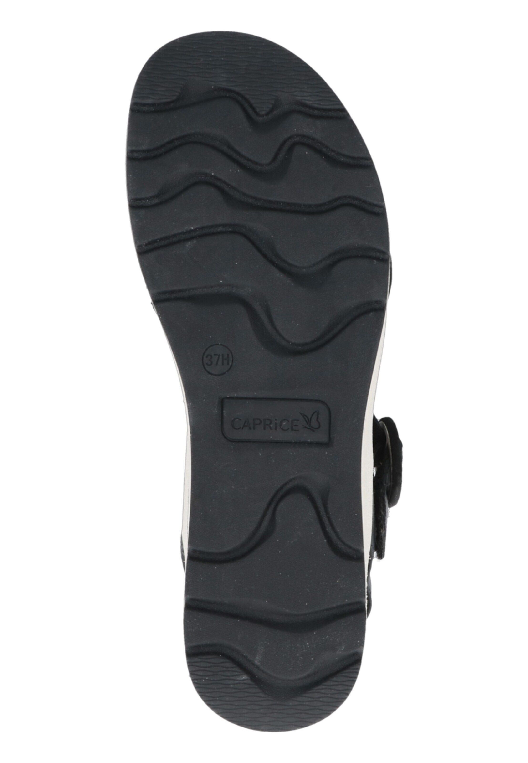 CAPRICE Riemensandale in Schwarz