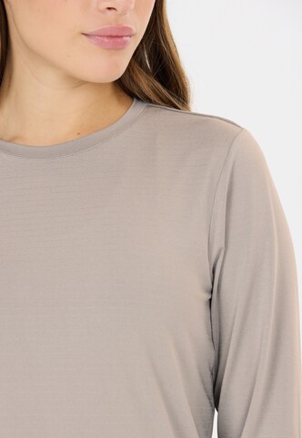 Athlecia Langarmshirt 'Miwa' in Grau