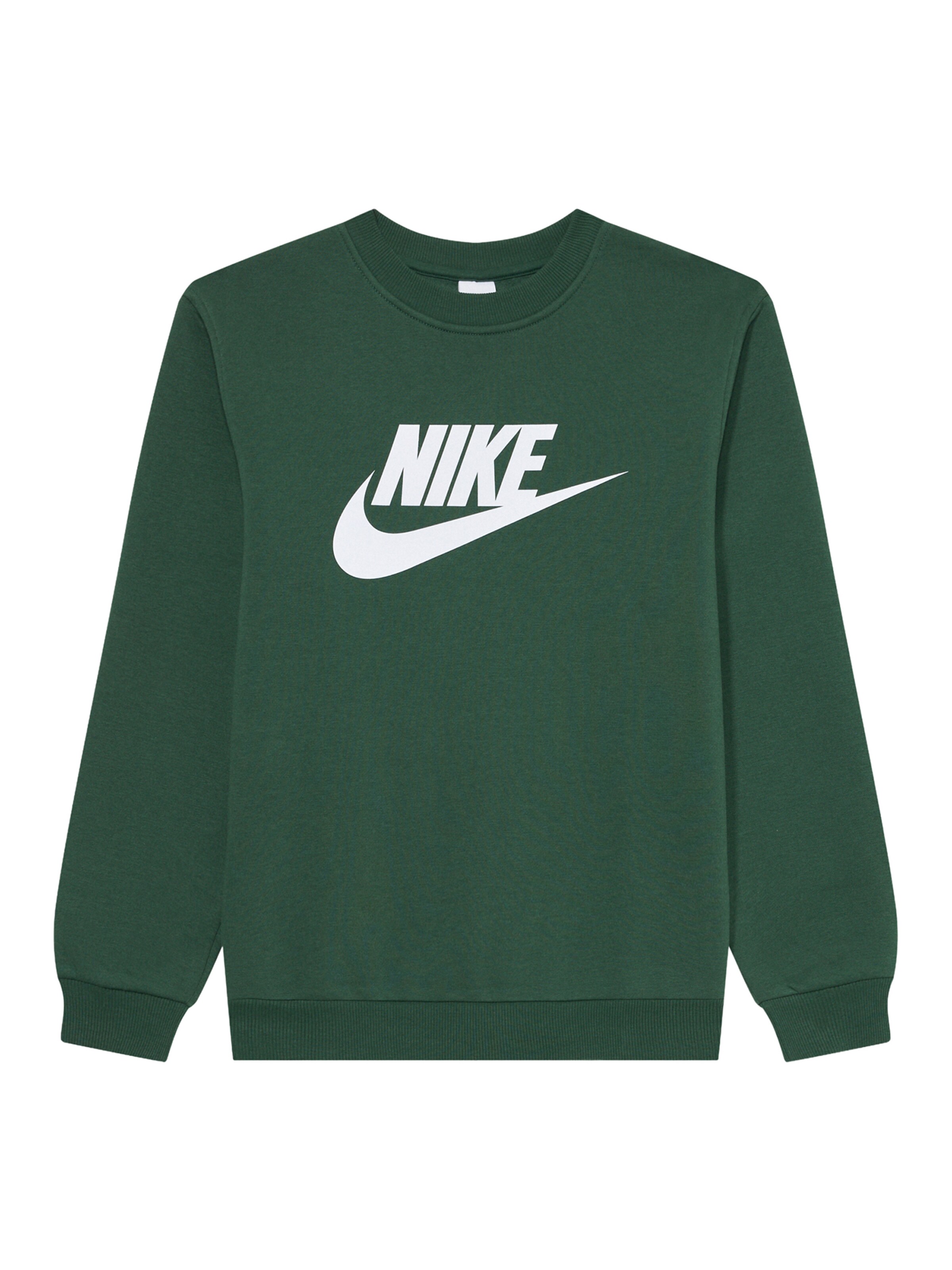 Nike Sportswear Суичър 'CLUB FLC' в зелено: отпред