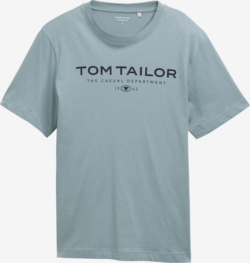 T-Shirt TOM TAILOR en vert : devant