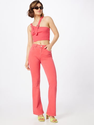 River Island Flared Jeans 'AMELIE' in Rot