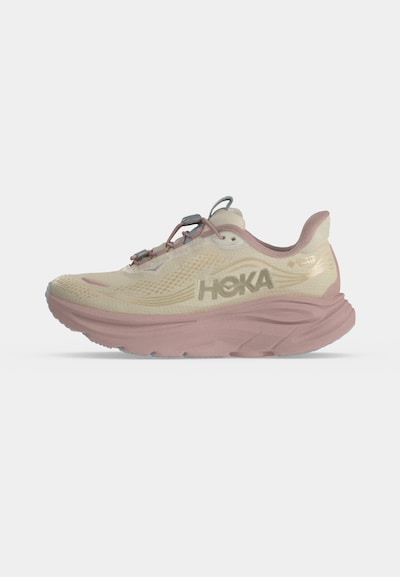 HOKA Laufschuh 'Clifton 11 GTX GLM' in 36 in beige / basaltgrau / pitaya, Produktansicht