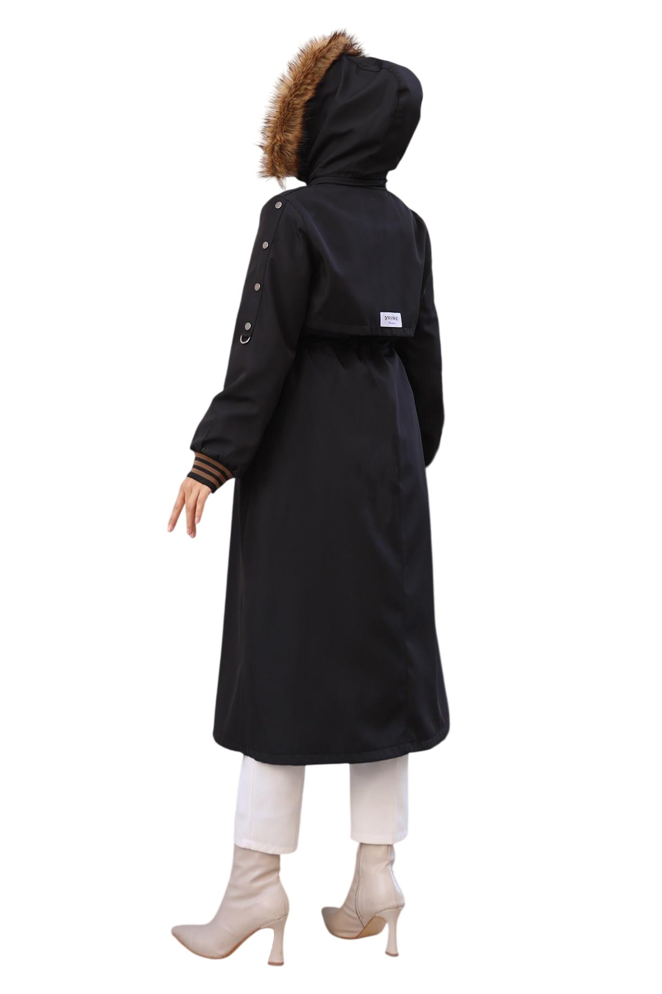 MODAMIHRAM Winterparka in Zwart