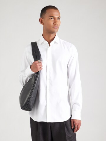 Michael Kors Úzky strih Košeľa - Biela: predná strana