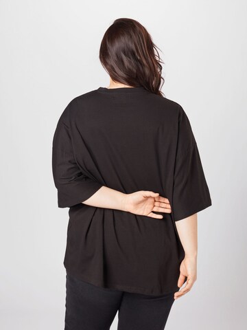 Missguided Plus Shirt in Black