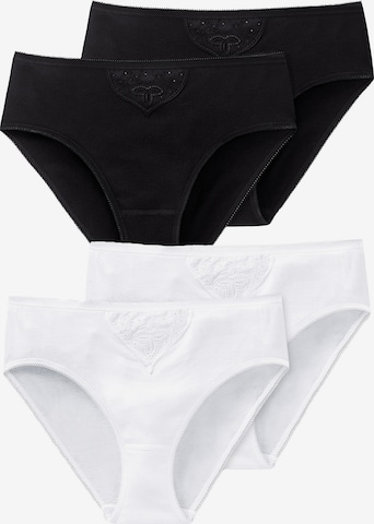 SCHIESSER Slip 'Essentials' in Zwart: voorkant