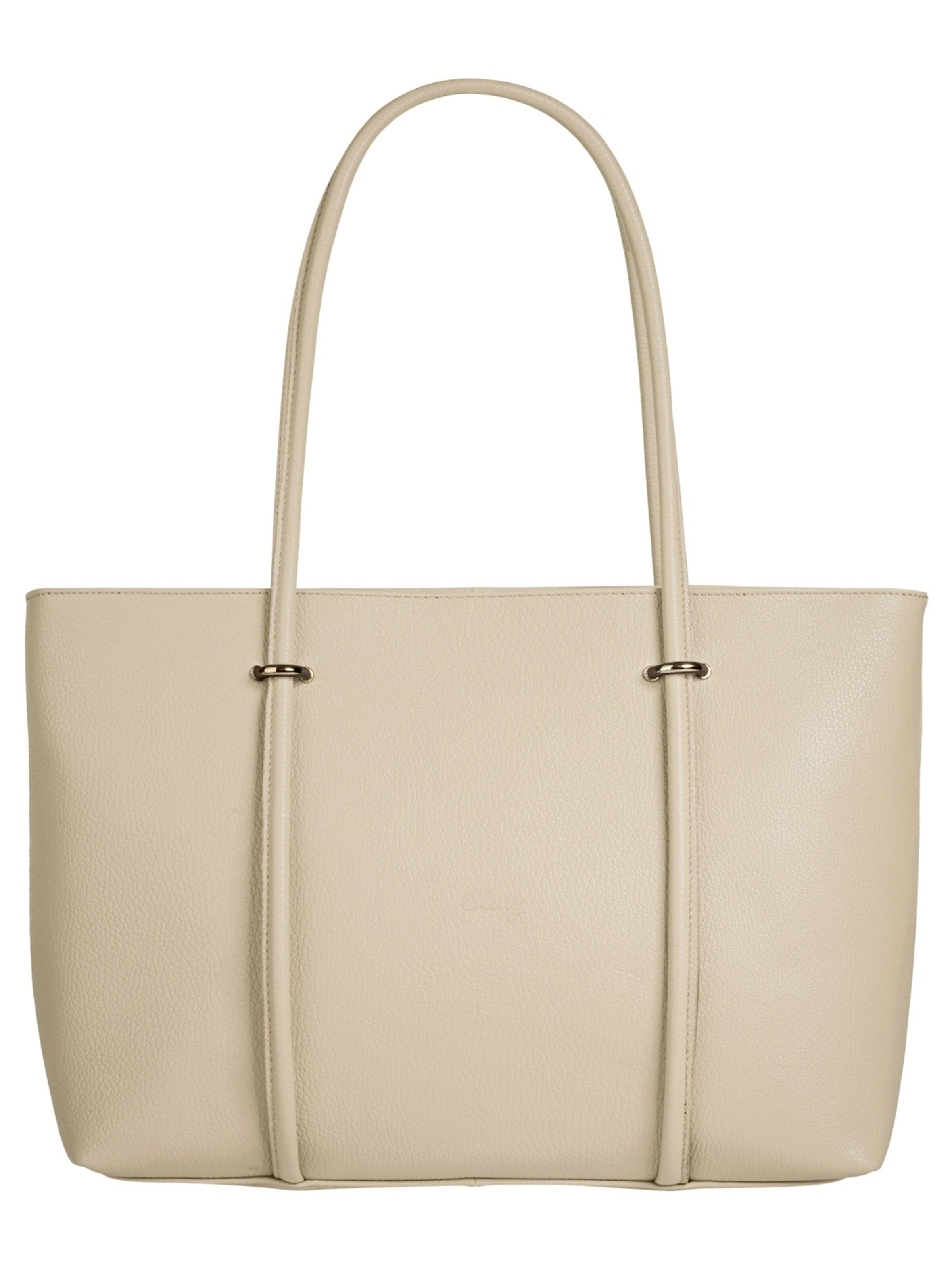 Cluty Shopper 'FLIORI'‌‌‌ in Beige: Vorderseite