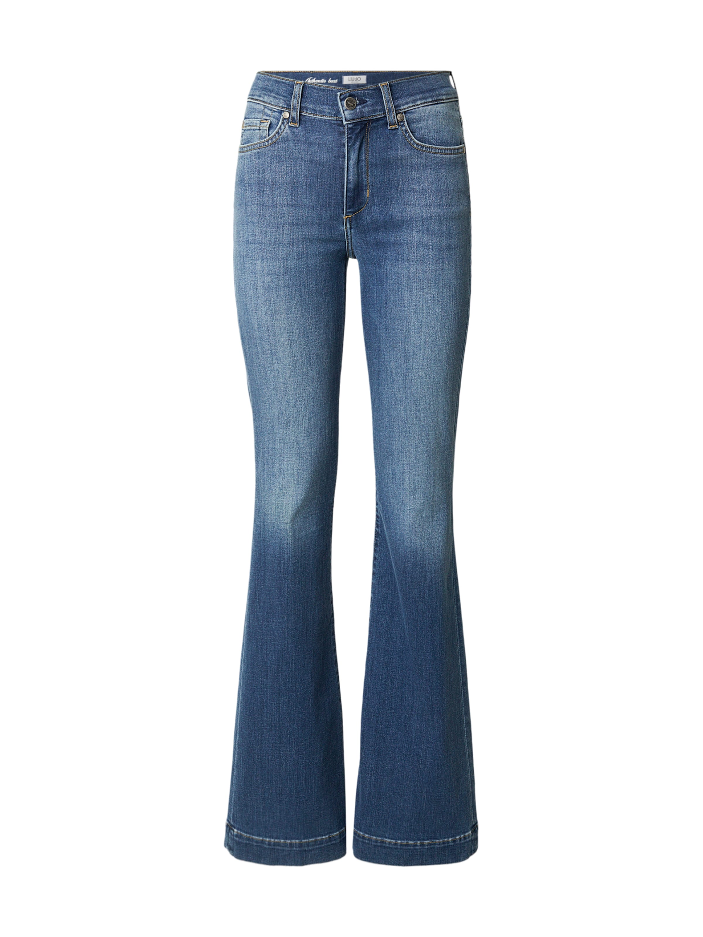 Liu Jo Flared Jeans 'AUTHENTIC BEAT' in Blauw: voorkant