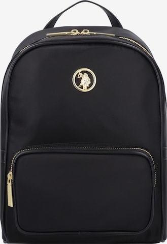 U.S. POLO ASSN. Backpack in Black: front